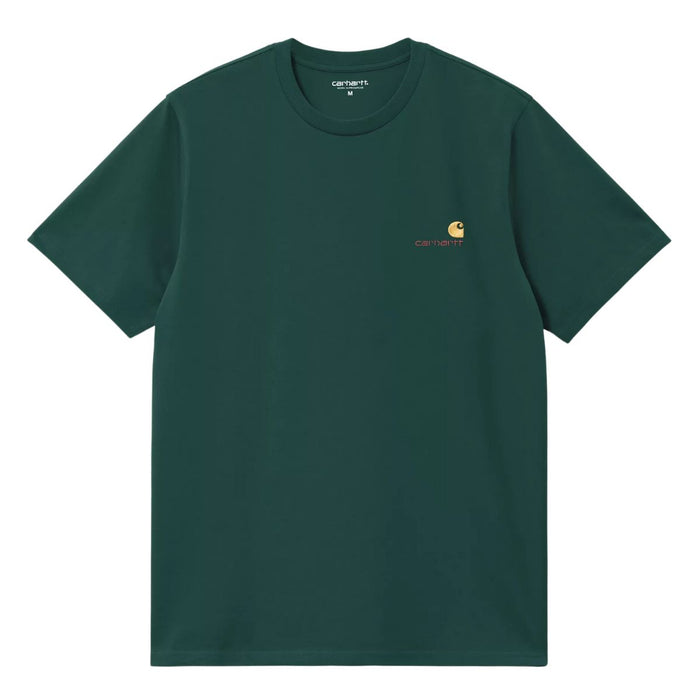 Carhartt WIP American Script T-Shirt Dark Fir