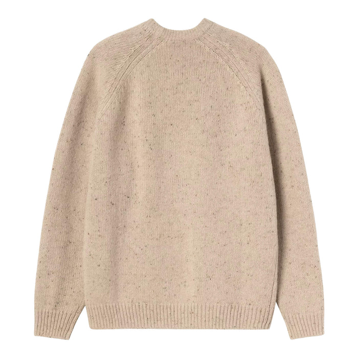 Carhartt WIP Anglistic Sweater Speckled Fleur De Sel