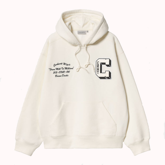 Carhartt WIP Brown Ducks Hooded Duck Wax