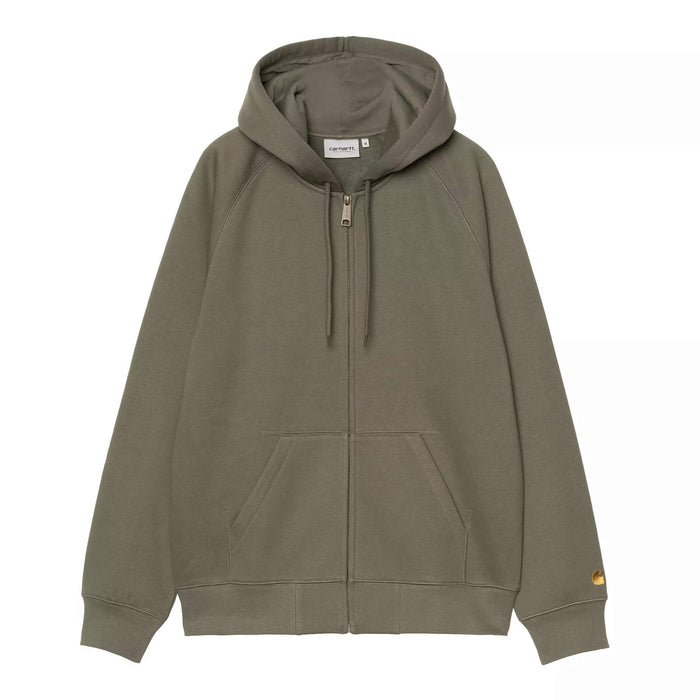 Carhartt WIP Chase Zip Jacket Hooded Leaf/Gold