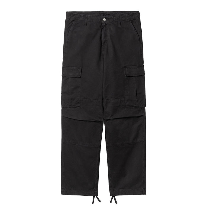 Carhartt WIP Regular Cargo Pant Black Garment Dyed