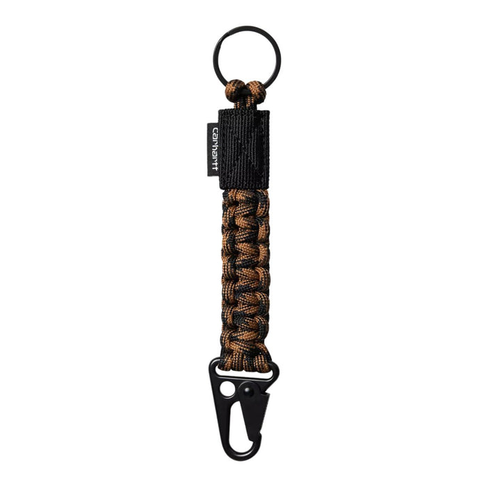 Carhartt WIP Rope Keychain Hamilton Brown/Black