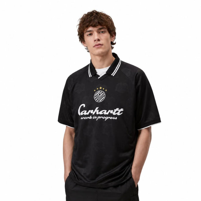 Carhartt WIP Terrace Football T-Shirt Trikot Black