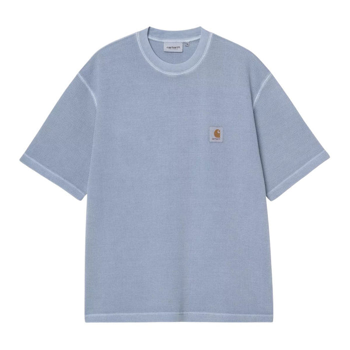 Carhartt WIP Waffle Nelson T-Shirt Gentle Blue