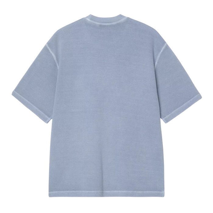 Carhartt WIP Waffle Nelson T-Shirt Gentle Blue