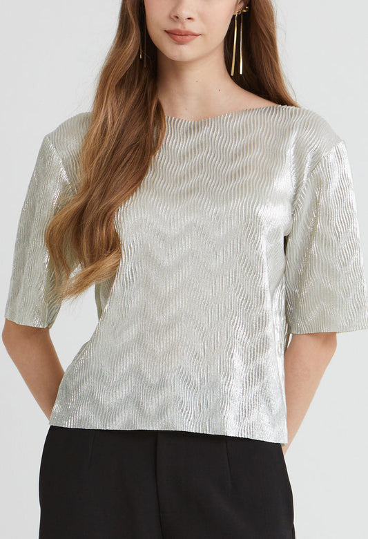 Celina Textured Top