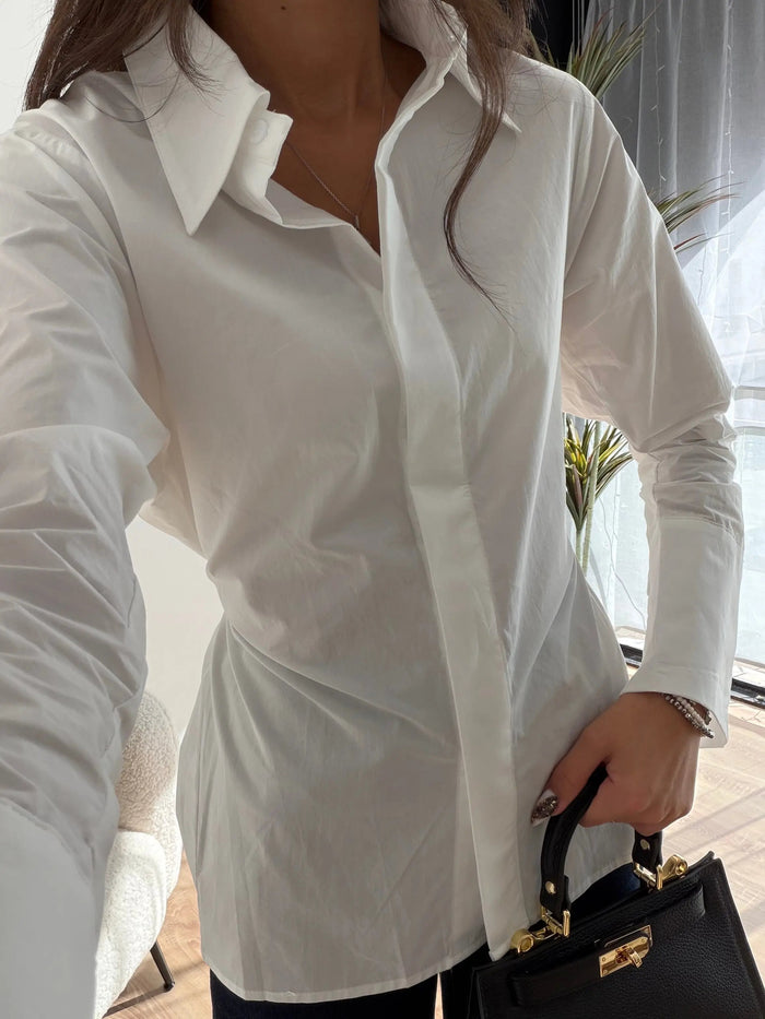 Chemise blanche cintrée DS.Sélection