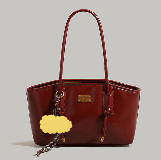 CL1583 - Elegant Oil Wax Fashion Tote Bag