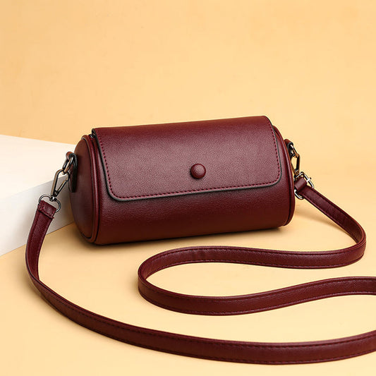 CL1589 - Korean Cylindrical Fashion Messenger Bag