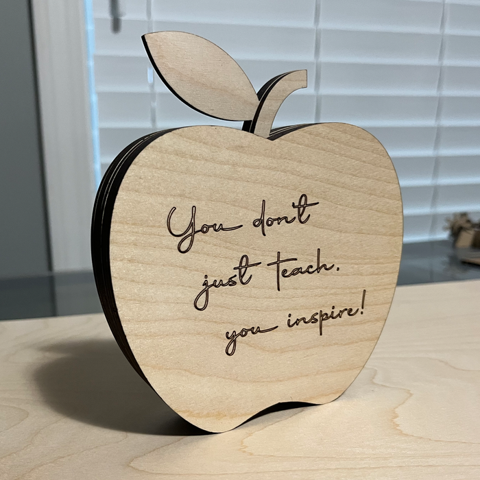 Classroom Apple-Layered Teacher Gift