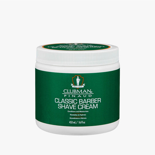 CLUBMAN CLASSIC BARBER SHAVE CREAM 453ML (16floz)