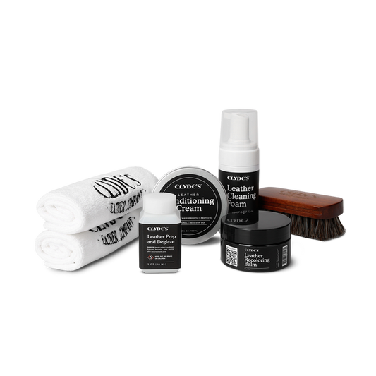 Clyde's 4-Step Leather Recoloring Kit