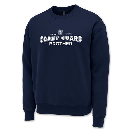 Coast Guard Brother Crewneck (Navy)