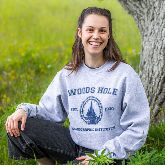 Collegiate Logo Crewneck Sweatshirt
