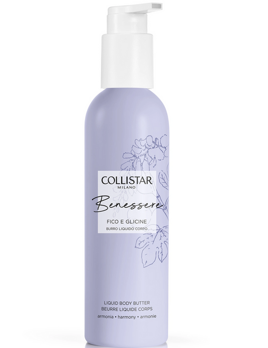 Collistar Benessere Fig And Wisteria Liquid Body Butter