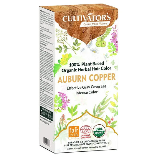 CULTIVATOR'S - Natürliche Pflanzenhaarfarbe Auburn Copper - 100g_14188.jpg