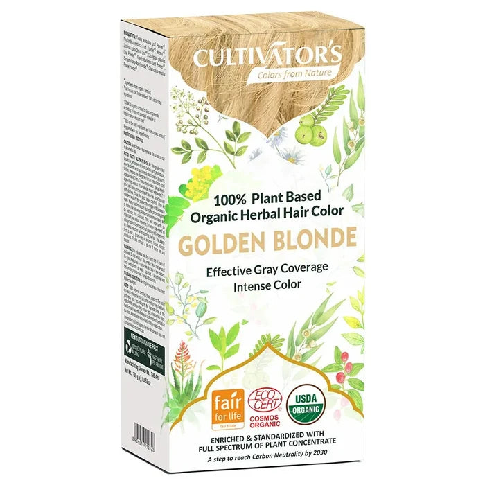CULTIVATOR'S - Natürliche Pflanzenhaarfarbe Golden Blonde - 100g_14178.jpg