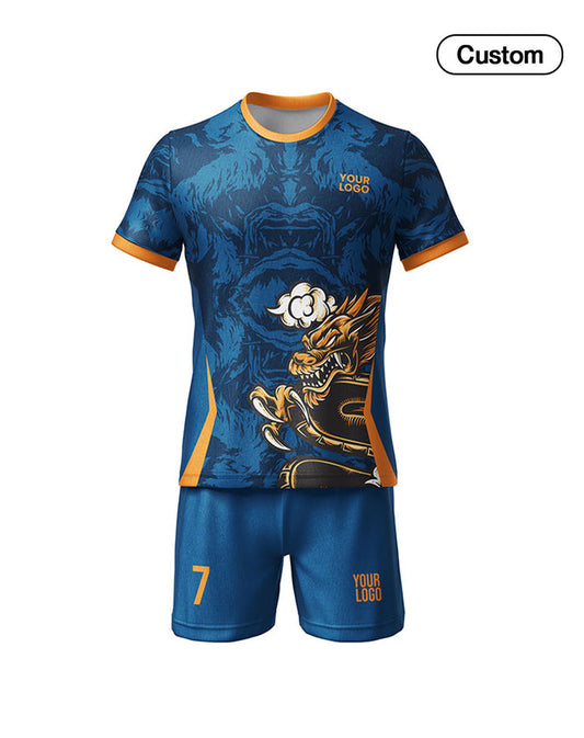 Custom Soccer Uniform - Dragon Fury - Personalized Teamwear - UNISWIFT USA
