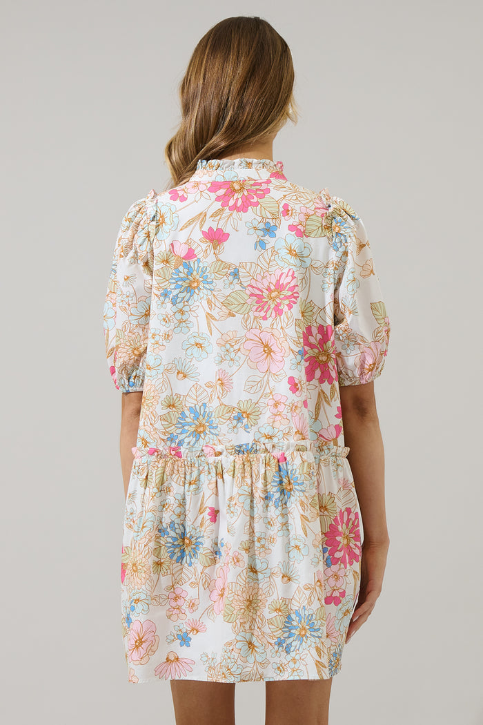 Day Lily Fleda Shift Mini Dress