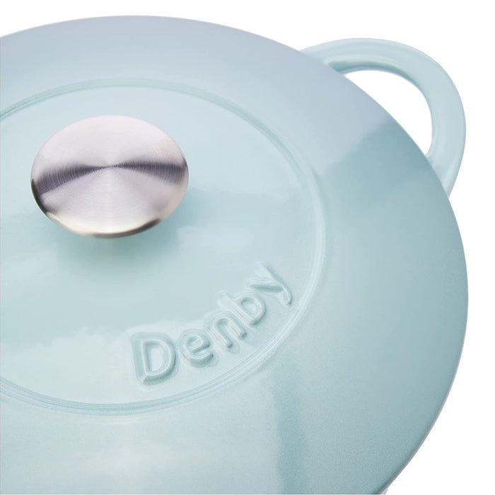 Denby USA Pavilion Cast Iron 4L Medium, Round Casserole