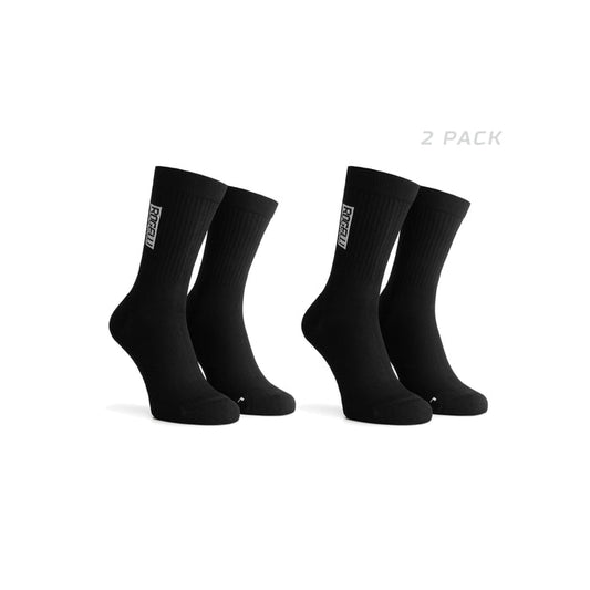 Rogelli Distance 2-pack hardloopsokken zwart.