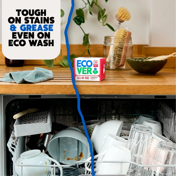 Ecover All In One Dishwasher Tablets 72 Tablets