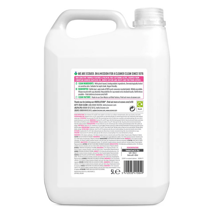 Ecover Fabric Softener Refill 5L
