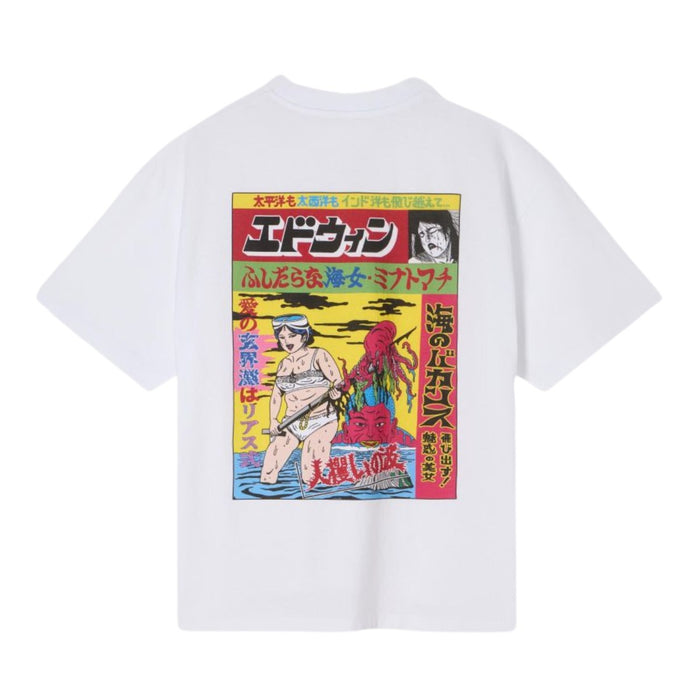 Edwin Kouichi Matsuda T-Shirt White Garment Washed