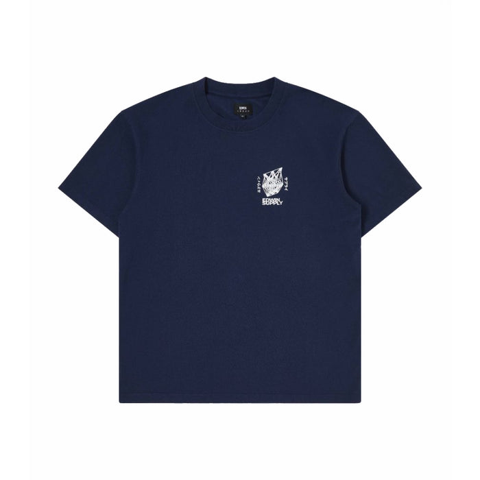 Edwin Protect Ya Lungs T-Shirt Maritime Blue