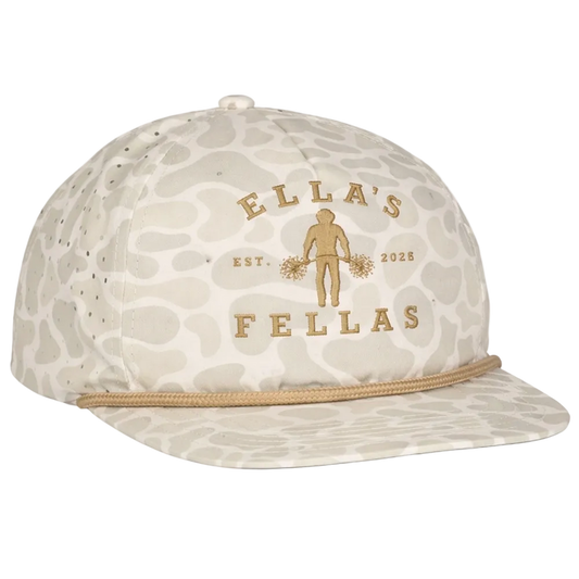 Ella's Fellas Natural Camo Hat