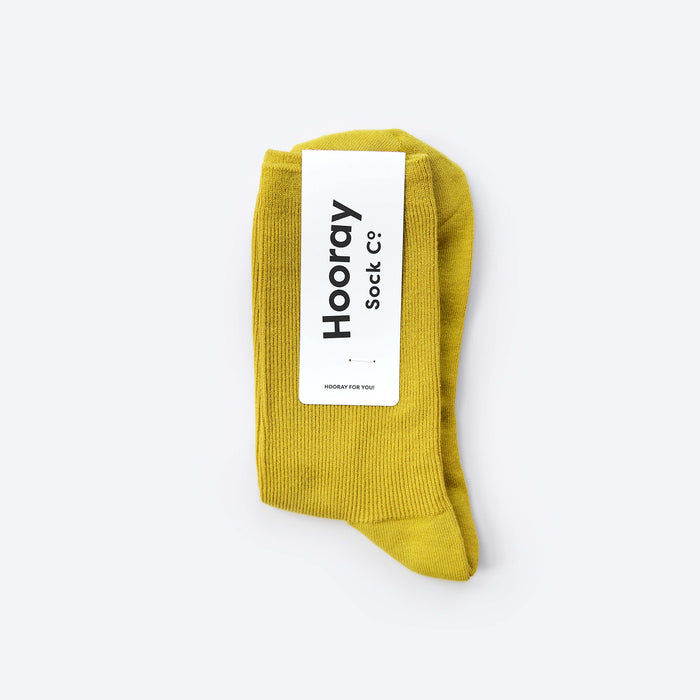 Everyday Solid Crew Socks — Munsell | Hooray Sock Co.