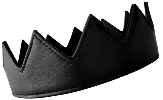 FAUX LEATHER CROWN