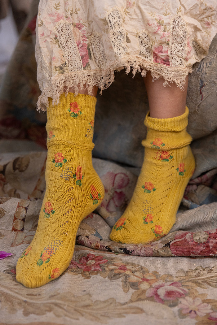 Floral Lil' Dipper Socks Magnolia Pearl Clothing
