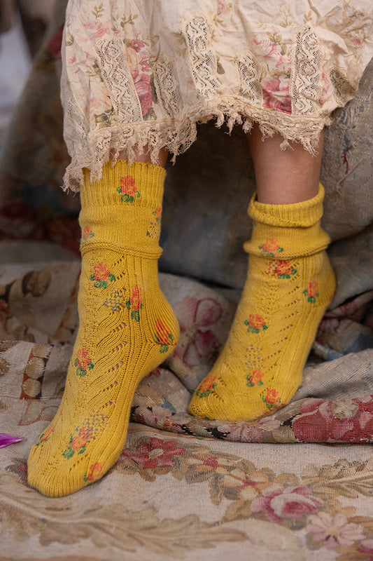 Floral Lil' Dipper Socks Magnolia Pearl Clothing