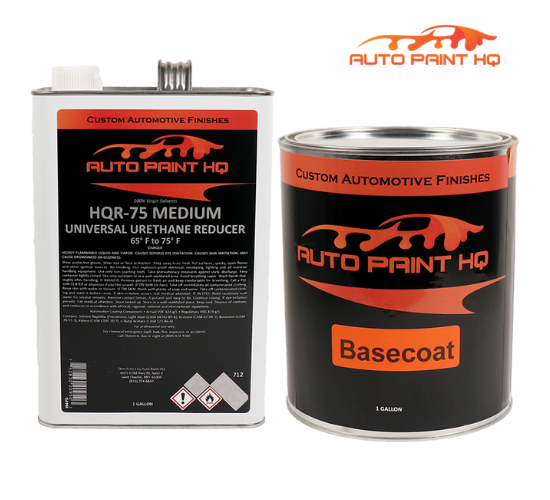 Ford TL Satin Silver Basecoat With Reducer Gallon (Basecoat Only)