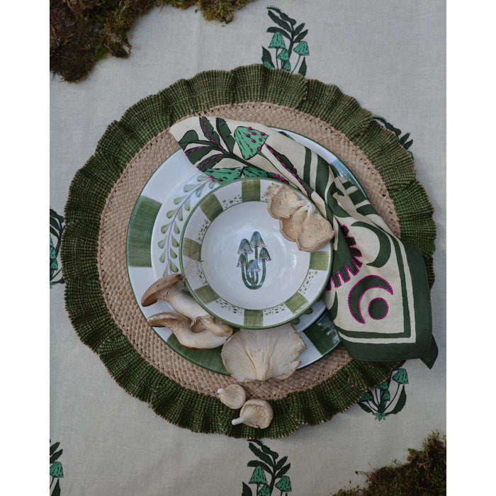Forest Green Hechizado Bowl, Set of 2
