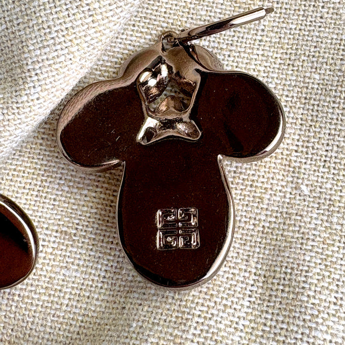 Givenchy crystal and faux baroque pearl dangle earrings - NextStage Vintage