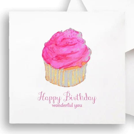 Happy Birthday wonderful you / Cupcake
