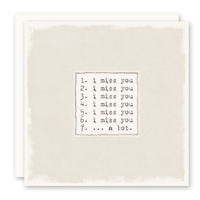 I Miss You
