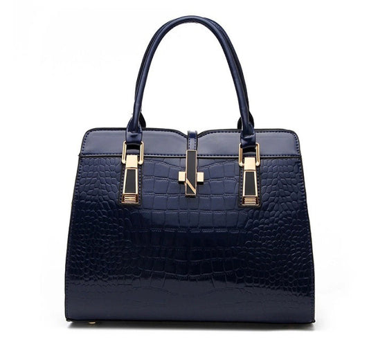 H2039 - Korean Embossed Simple Fashion Handbag