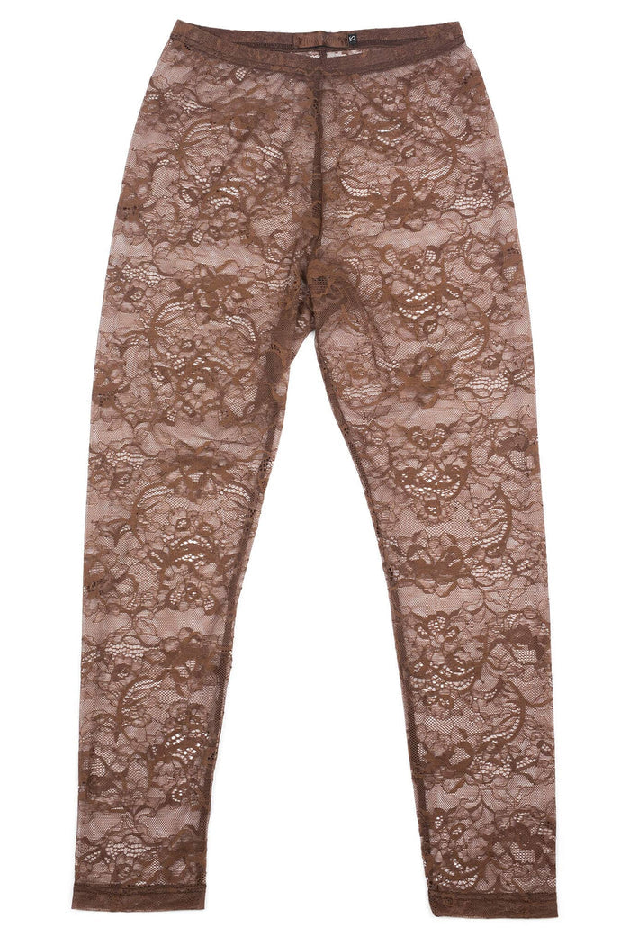 HARMONIOUS Jeffrey Campbell Pants Coffee _hover