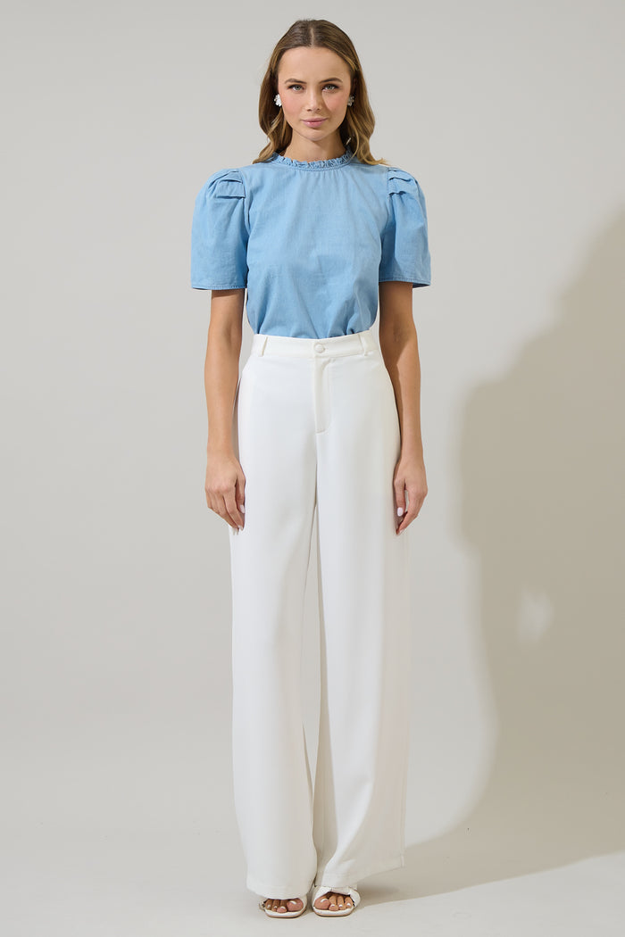 Haysville Veronica Puff Sleeve Blouse
