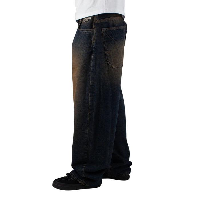 HomeBoy X-Tra Monster Pant Black Label Dirty Blue