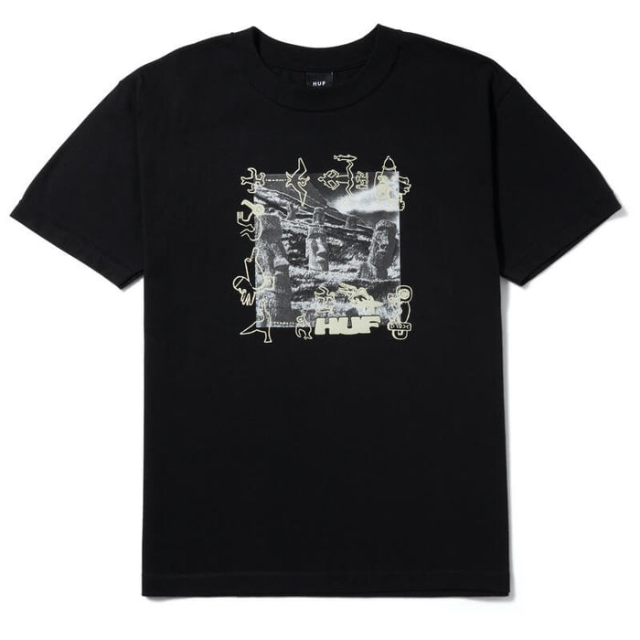 HUF Ancient Mysteries T-Shirt Black
