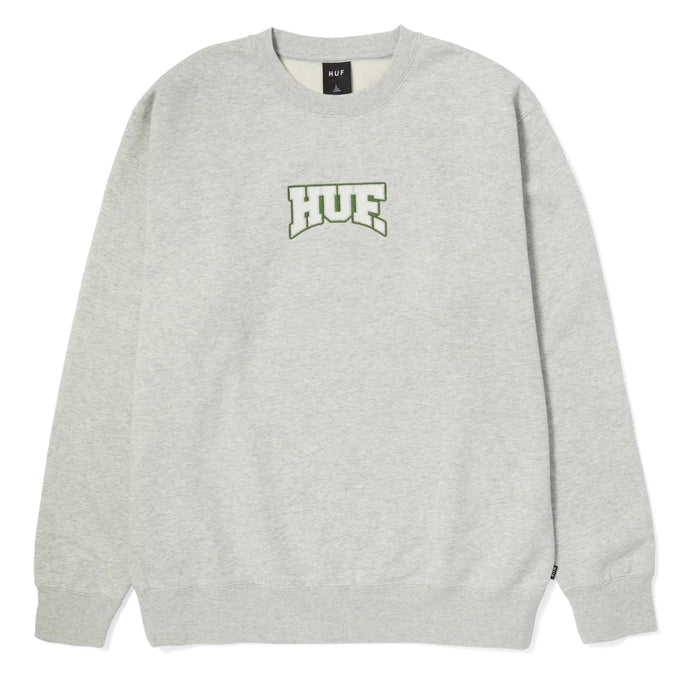 HUF Home Team Crewneck Heather Grey