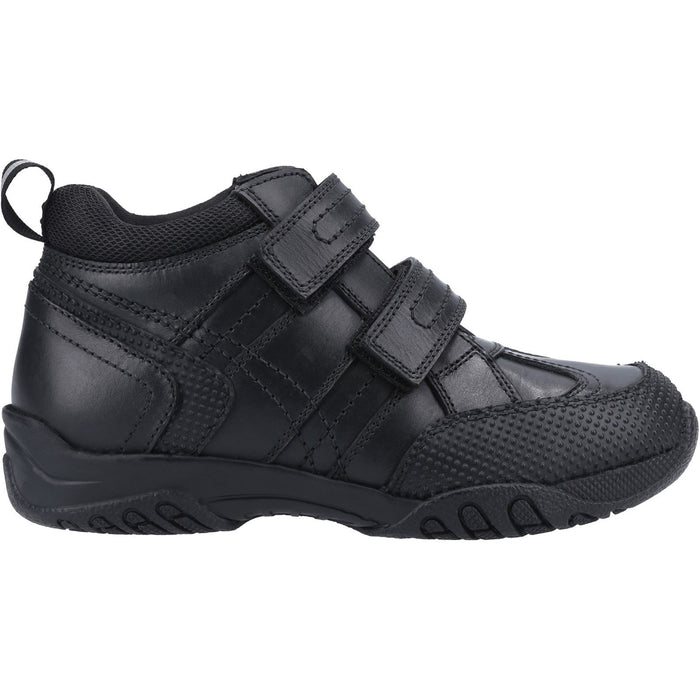 Hush Puppies Jezza Youth Black Leather Boots