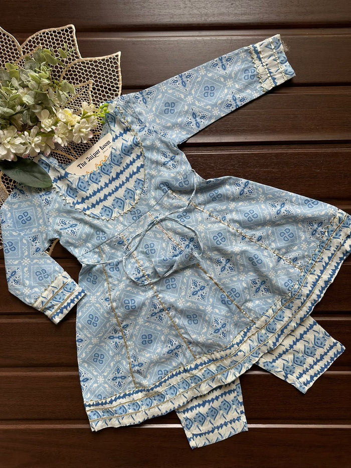 Ice Anarkali Suit