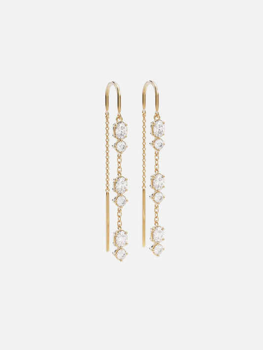 In the Stars Thread Earrings - 18k Gold Vermeil
