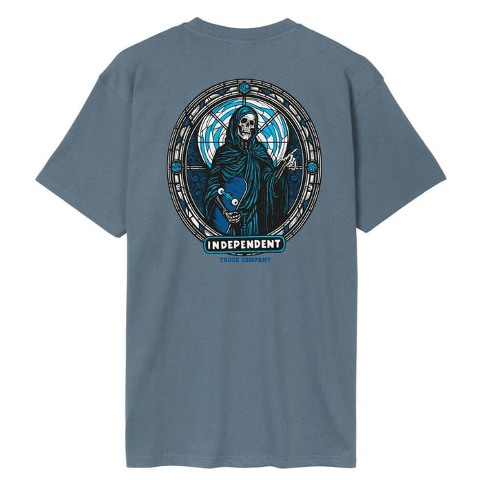 Independent Stained T-Shirt Slate Blue