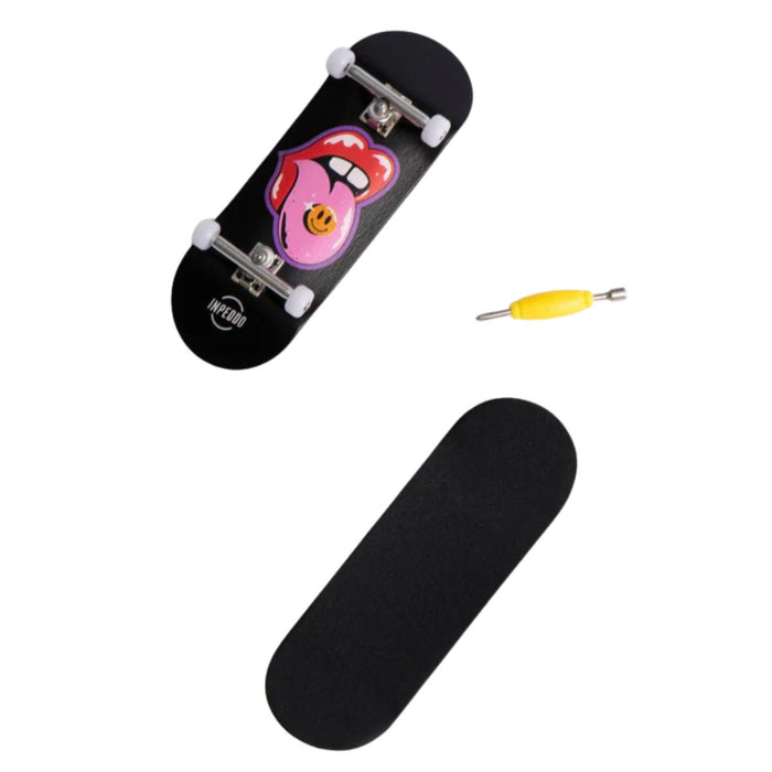 Inpeddo Fingerboard Complete 3rd Gen, HAPPY MOUTH 34mm
